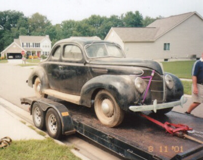 My 1939 Ford Standard Coupe Project