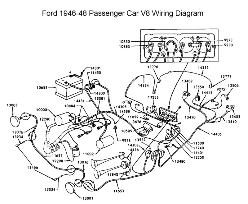 1937 Ford Coupe Wiring Diagram