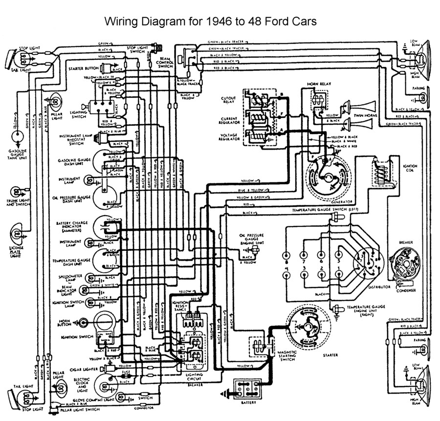 48 Ford Headlight Switch Help