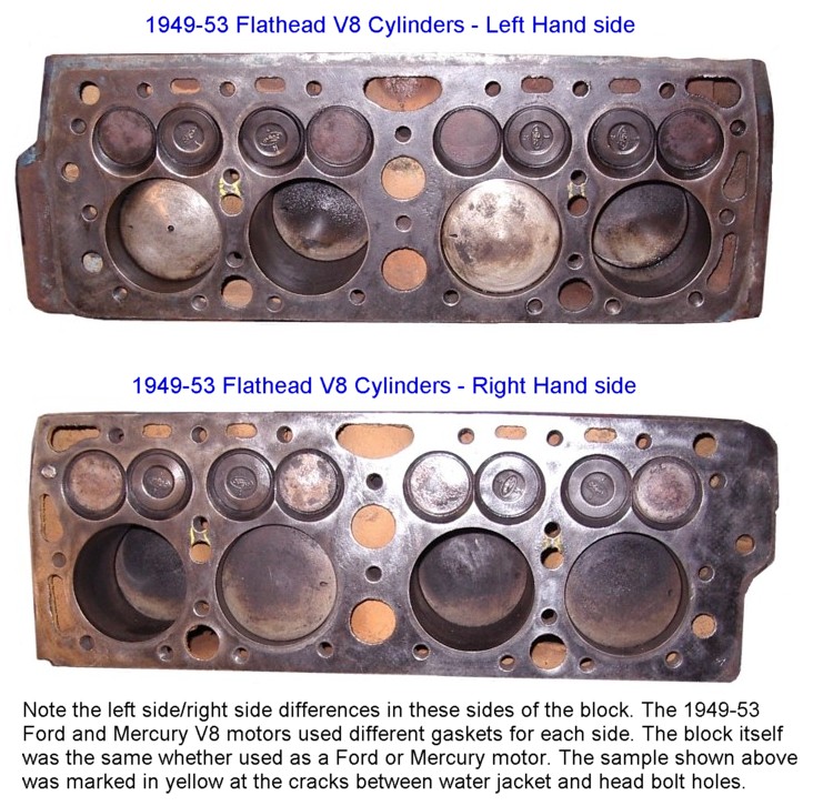 Ford Flathead V8 Engine Identification Chart