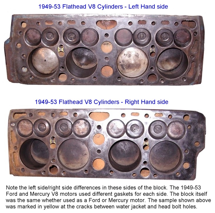 Ford Flathead V8 Engine Identification Chart