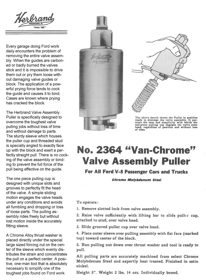 Valve guide puller deals