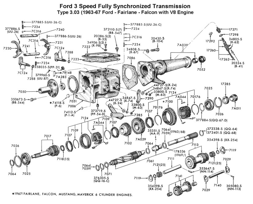 Ford flathead v8 exploded view #5